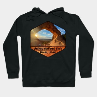 Sunrise in Arches National Park Hoodie